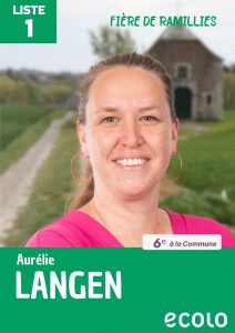 Aurélie Langen - ecolo ramillies 2024