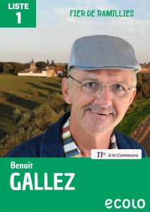 Benoit Gallez - ecolo ramillies 2024