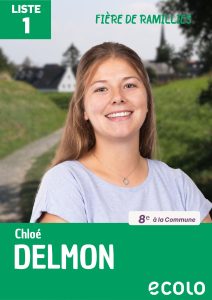 Chloé Delmon - ecolo ramillies 2024